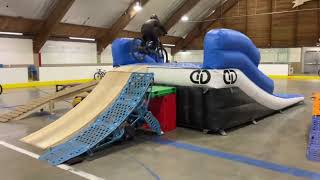 MTB Skills Arena  MTB Hopper  Airbag Jump [upl. by Goines]