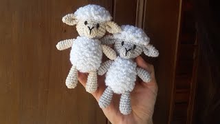 OVEJITA AMIGURUMI Tutorial PASO A PASO ☆ Parte 4 ☆ [upl. by Lorens967]