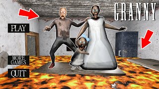 Playing as Granny Family  Floor is Lava in Granny House  Gameplay Animation p23 [upl. by Zechariah]