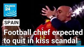 Spanish football chief Rubiales expected to quit over World Cup kiss scandal • FRANCE 24 English [upl. by Aiciram]