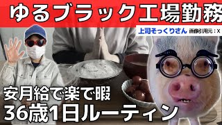 【工場勤務】安月給で楽で超暇な仕事【一人暮らし1日ルーティン】 [upl. by Norita]