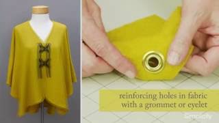 How to Insert Grommets and Eyelets [upl. by Stacia]