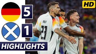 Germany vs Scotland 41 Highlights  EURO 2024 [upl. by Madai]