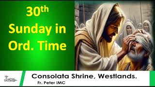 Consolata Shrine Live 27102024 700 AM 30th Sunday in Ordinary Time Year B [upl. by Mutat]