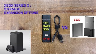 XBOX Series X Storage Expansion Options  1TB External SSD Tests [upl. by Nasus]