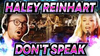 Haley Reinhart  Don’t Speak Vocal Coach Reaction Postmodern Jukebox [upl. by Ahgiela540]