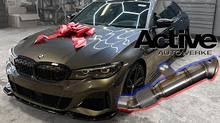 Buying A 2022 M340i  Active Autowerke Downpipe Install  EHOONS G20 Build Ep 1 [upl. by Mariellen]