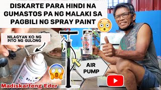 ALTERNATIVE SPRAY PAINT PAANO GAWIN  Madiskarteng Eder [upl. by Yngad632]