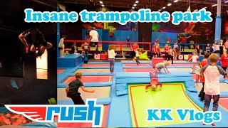 Best Trampoline Park In Norway Rush Trampoline Park [upl. by Margalo]