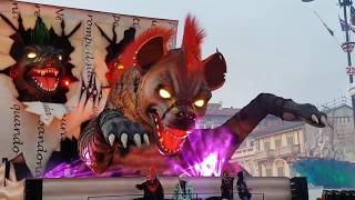 Carnevale Viareggio 2019  Il 4° Corso Mascherato [upl. by Segroeg]