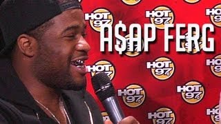 AAP Ferg talks about his Father amp Harlem AAP Mob amp More w Laura Stylez amp Ebro [upl. by Hehre]