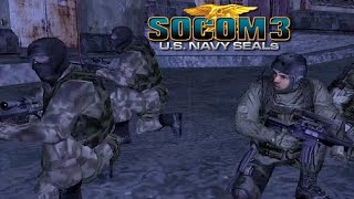 SOCOM 3 US Navy SEALs  Waterlogged  Mission 13 [upl. by Marte]