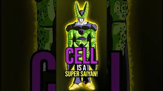 Cell is a SUPER SAIYAN 😱 Dragon Ball Z shorts [upl. by Brendan216]