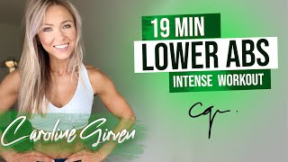 Intense Lower Abs Workout at Home  Caroline Girvan My Experience [upl. by Zarger558]