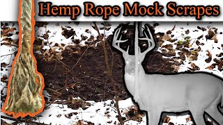 Hemp Rope Mock Scrapes [upl. by Greenlee]