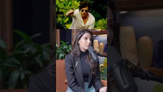 Nora fatehi on shahrukh khan👀😱 podcast podcastclips srk bollywood [upl. by Lancaster]