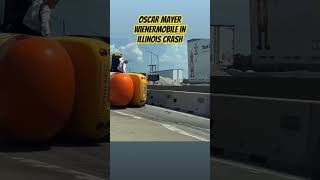 Oscar Mayer Wienermobile in Illinois crash funny [upl. by Rehpatsirhc]