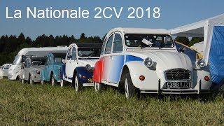 NATIONALE 2CV 2018  LA VEZE le film [upl. by Ayt]