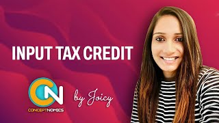 INPUT TAX CREDIT [upl. by Alyse]