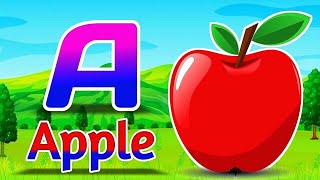 Phonics Song 2 with TWO Words in 3DA For Airplane  ABC Alphabet Songs with Sounds for Children [upl. by Macmullin]