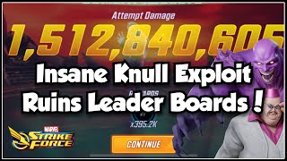 Insane Knull Exploit  What YOU Have To Score  My 3 Fav Knull Teams  Marvel Strike Force [upl. by Wynny]