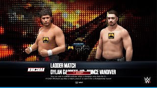 DYLAN GARRET vs PRINCE VANDIVER 2K24 SWS SHOW LADDER WG FULL MATCH [upl. by Aeynod]