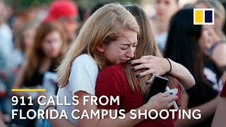 911 calls from Florida Parkland shooting released [upl. by Tneicniv]