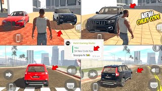 SCORPIO N 🤑 CHEAT CODE जाना लो  INDIAN BIKES DRIVING 3D NEW UPDATE kapilgamer newupdate [upl. by Rogerg]