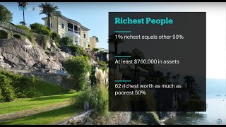 Oxfam report on richest 1 people says they are richer than other 99 [upl. by Eli]