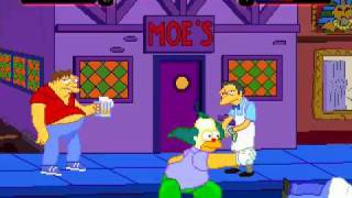 TheMattalocalypse Random Mugen Battle  260  Homer Simpson VS Krusty The Clown [upl. by Ravo]