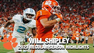 Will Shipley 2023 Regular Season Highlights  Clemson RB [upl. by Fillender]