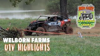 Mideast Racing  2023 Welborn Farms UTV Highlights [upl. by Ayetal105]