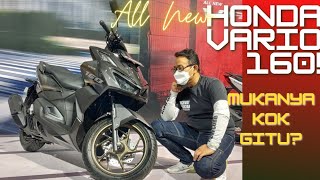 HOT HONDA VARIO 160 Kok Depannya Gini [upl. by Legge]