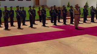 Libyan Military Absolutely Butchers British Anthem [upl. by Aiciram]