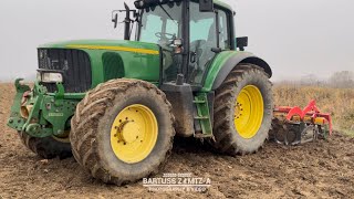 Talerzowanie 2024 John Deere 6820 w Akcji👨🏻‍🌾🔥 [upl. by Sarena437]