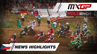 News Highlights  MXGP of Czech Republic 2024 MXGP Motocross MX Motorsport [upl. by Nodnorb]