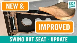 Plywood Swing Seat Upgrade  New amp Improved [upl. by Etnauq]