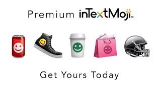 Introducing the ALL NEW Premium inTextMoji™ [upl. by Eseneg]