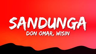 Don Omar Wisin Yandel  Sandunga LetraLyrics [upl. by Campy]