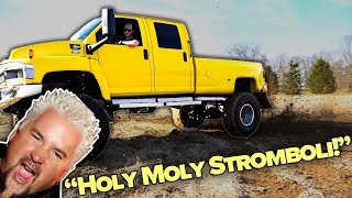 Ripping DONUTS in GUY FIERE’s KODIAK DURAMAX on 47’s [upl. by Jonme]