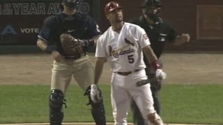 SDSTL Pujols hits his 47th homer of 2006 season [upl. by Ecirtnahc610]