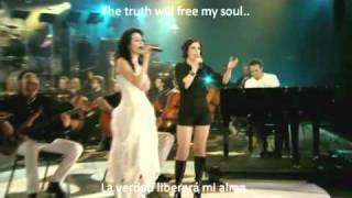 Somewhere  Within Temptation amp Anneke Black Symphony sub español [upl. by Notyalc722]