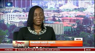 Negotiation Gone Awry Wabba Akpan Bicker Over Agreed Minimum Wage Rate Pt3 Sunrise Daily [upl. by Rebm]