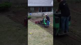 Lawn Install  Soil Prep with the Harley Rake amp Toro Dingo TX1000 [upl. by Tijnar544]