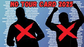 BIG Names will lose their Tour Card next year darts [upl. by Aldredge]