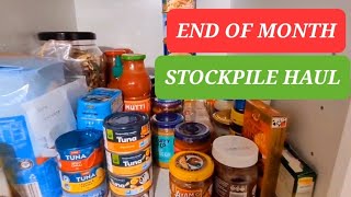 MONTHLY STOCKPILE HAUL  AUSTRALIAN STOCKPILE PANTRY TOUR 2023 [upl. by Lawson]