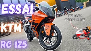 Essai KTM RC 125  Plus de style que de chevaux [upl. by William210]