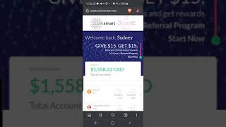 The Bitcoin Barbie Sending Bitcoin from COINSMART to another wallet LINK IN DESCRIPTION [upl. by Siuqramed]