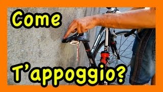 Come appoggiare una bicicletta da corsa [upl. by Mirna984]