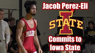 Jacob PerezEli Commits to Iowa State  Paulsboro Wrestling [upl. by Plantagenet419]